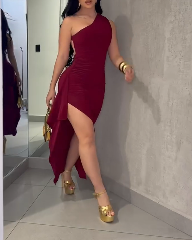 Backless Fitted Dress