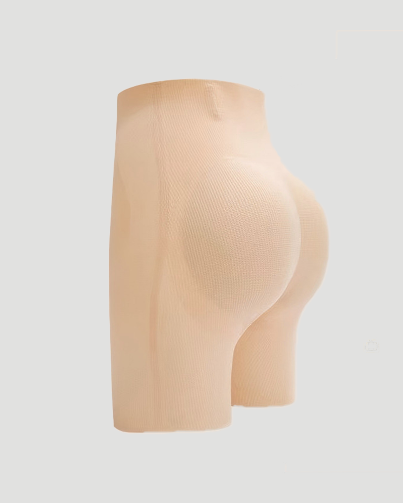 Seamless Padded Butt Lifter Shorts with Tummy Control