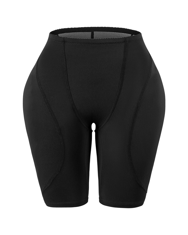 Breathable Tummy Control Butt Lifter Shorts With Removable Pads