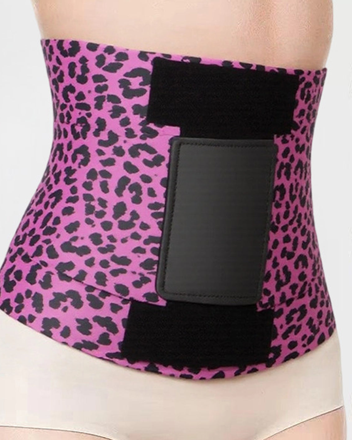 Leopard Print Elastic Tummy-Control Waist Trainer Belt