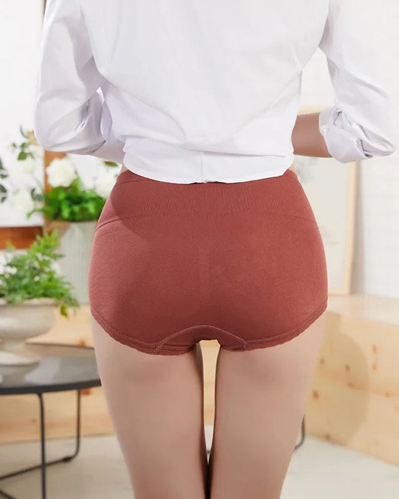 Graphene Seamless High Waist Briefs