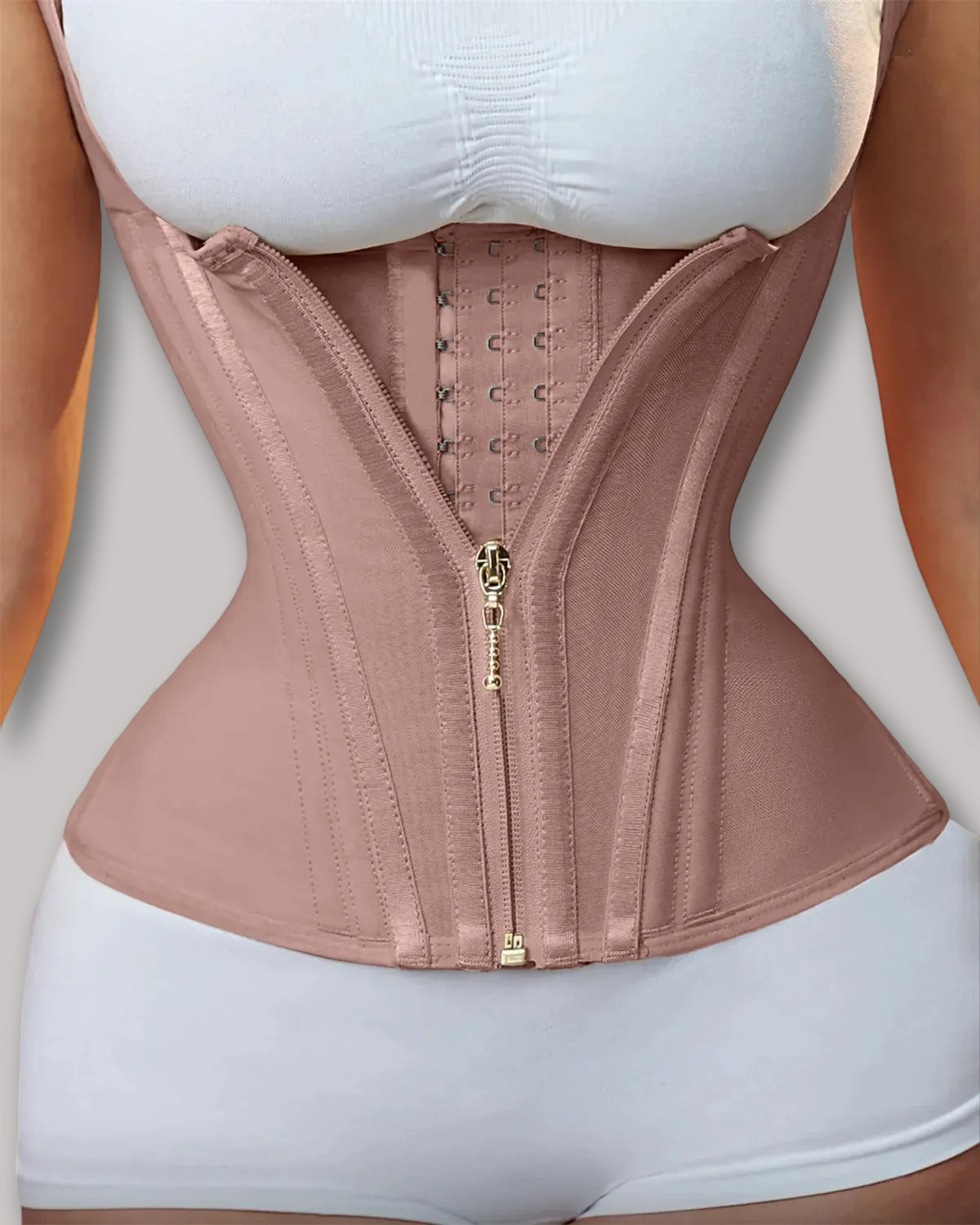 Waist Trainer for Women Corset Vest Body Shaper Cincher Trimmer Tank Top Sport Girdle with Steel Bones