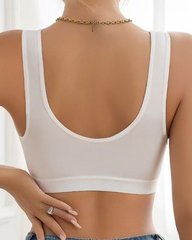 Valentine's Day Lace Front-Closure Bralette
