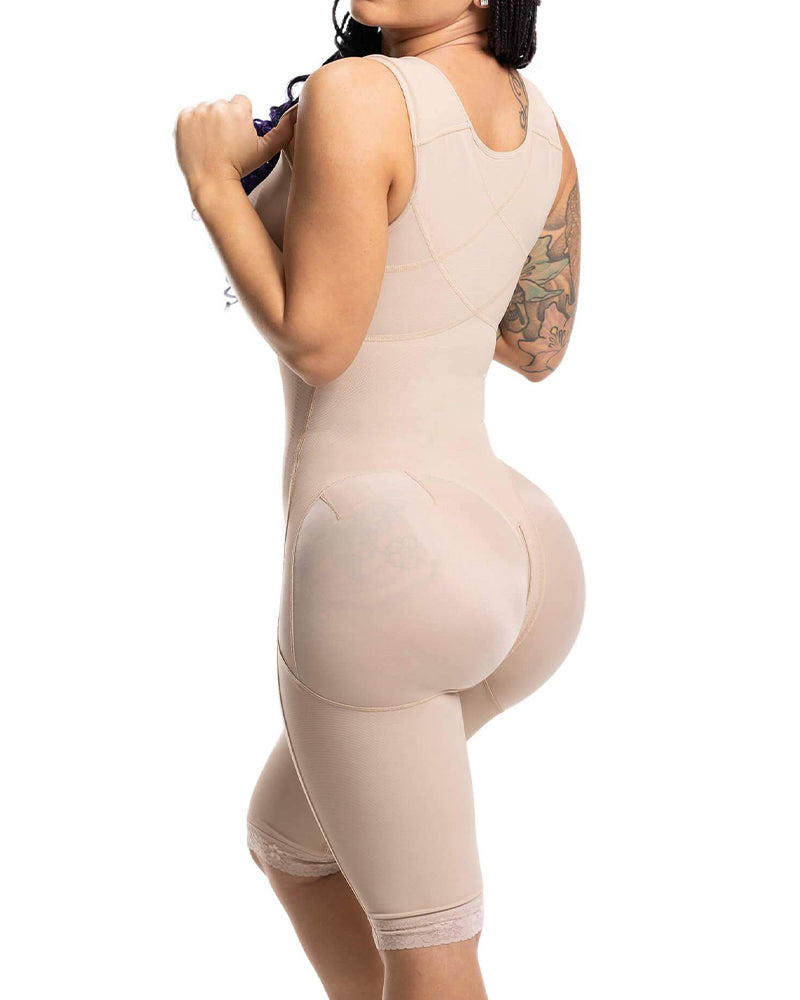 Adjustable Tummy Control Shapewear Fajas with Bra