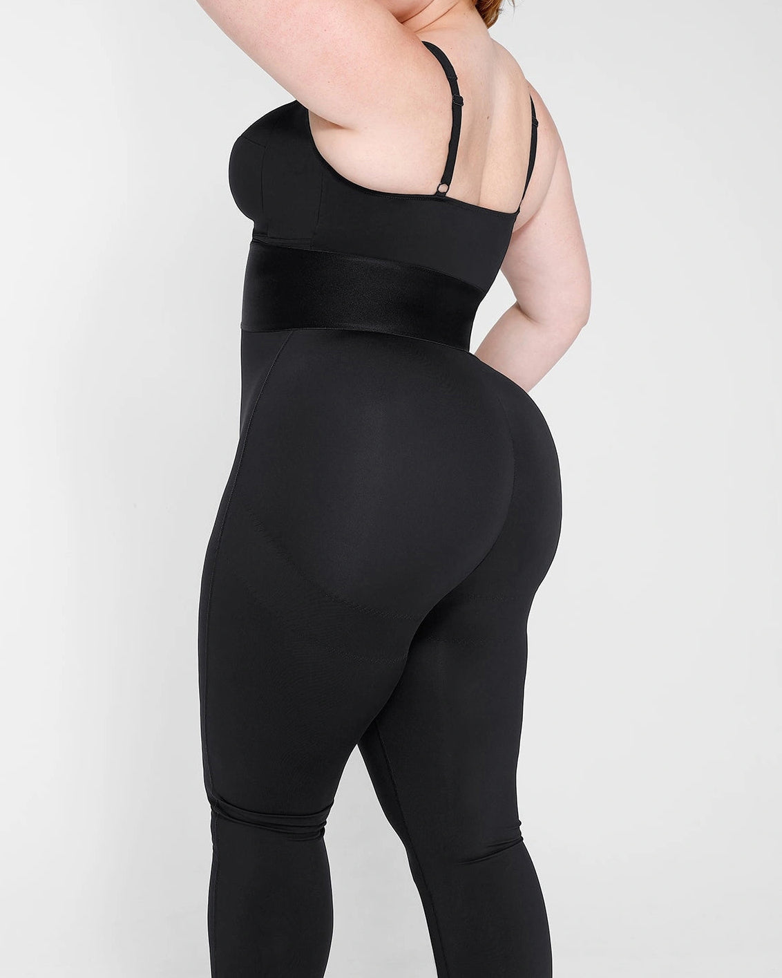 Women's Adjustable Straps Tummy Control Shaping Jumpsuit