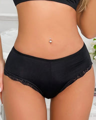 Sexy Low Waist Women's Ice Silk Underwear