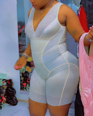 Open-Crotch Waist-Cinching And Tummy-Control Lightweight Body Shapewear