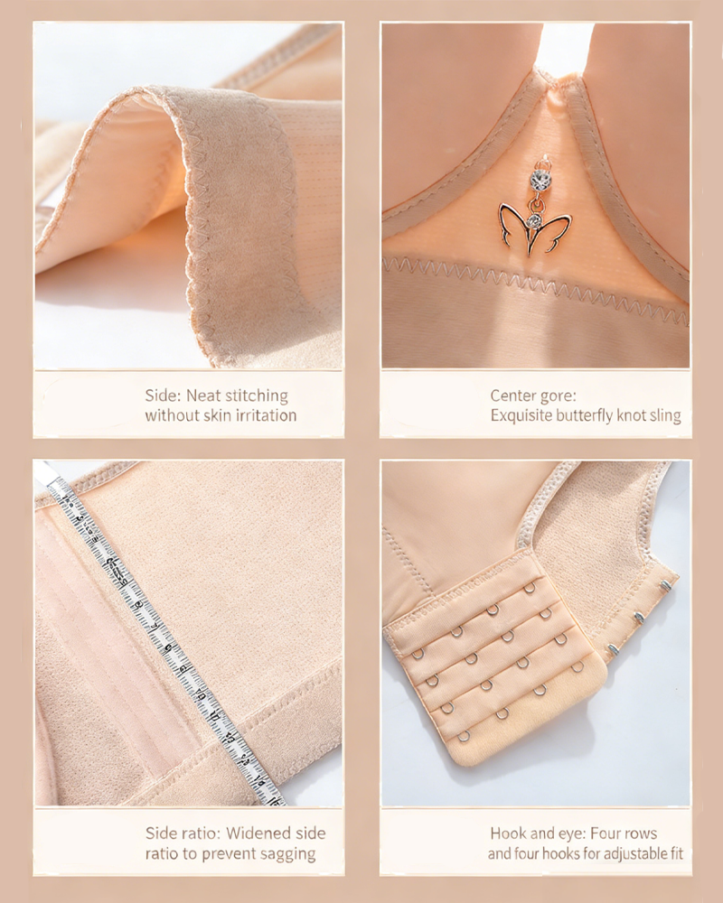 Comfortable Wire-Free Push-Up Bra