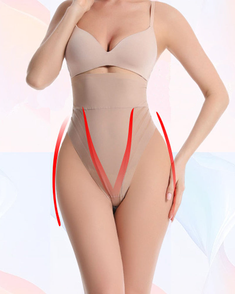 High Waisted Tummy Thong