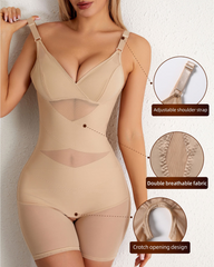 Cross Waist Hip-Lifting One-Piece Shapewear