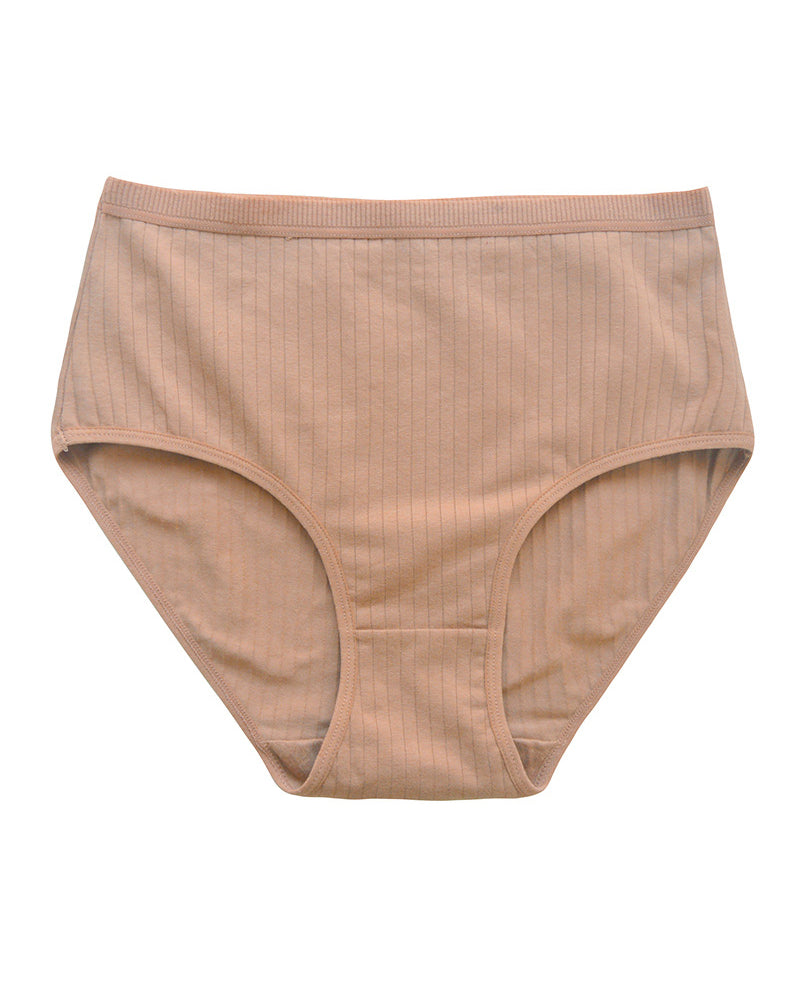 High Waist Pure Cotton Tummy Control Briefs
