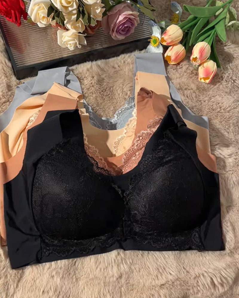 Front Clasp Lace Bra