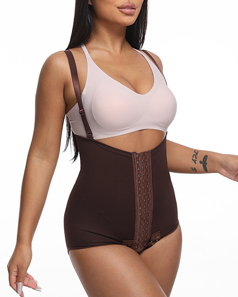 Waist-Cinching Hip-Lifting Bodysuit