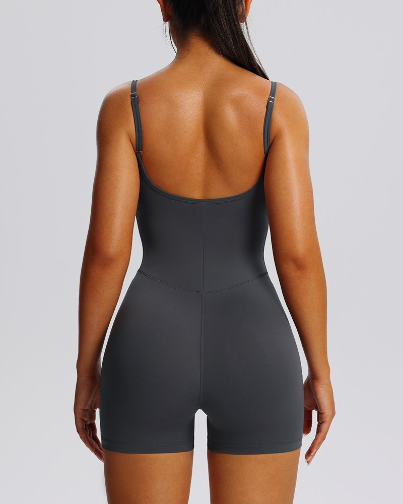 Waist Cinching & Butt Lifting Yoga Bodysuit