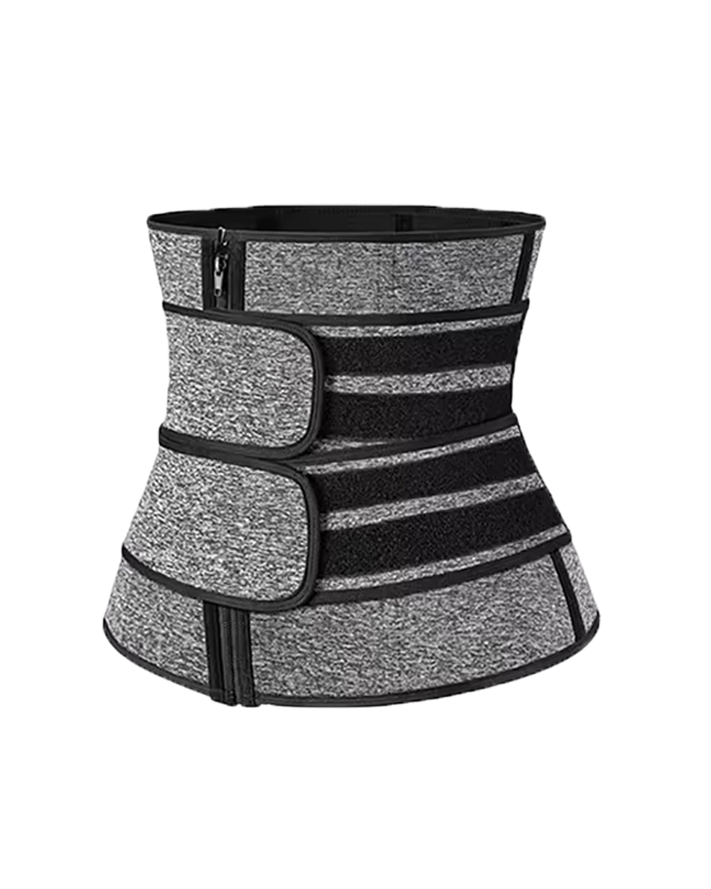 Body Shaping Double Belt Zipper Belly Control Belt