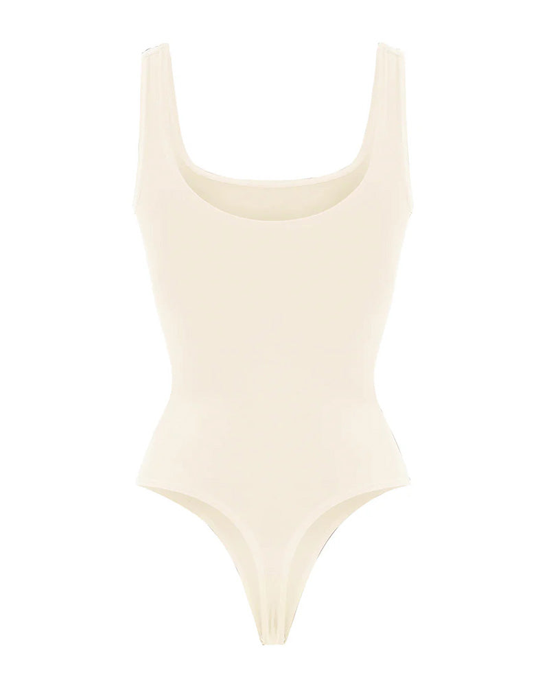 Vest Style Triangle Bodysuit