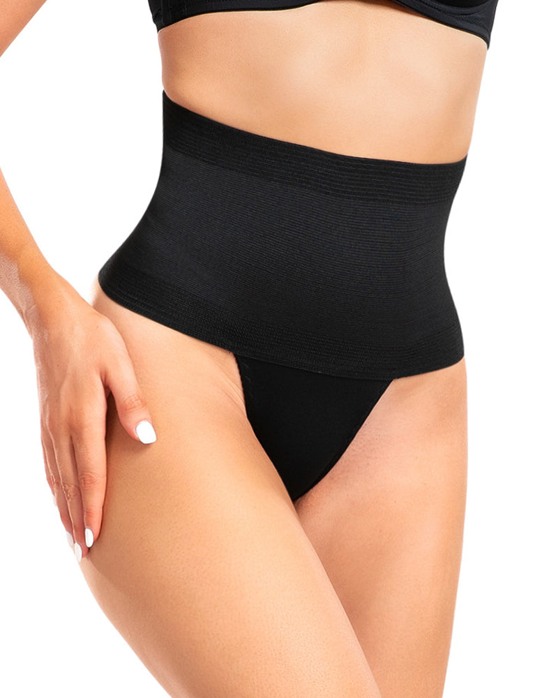 Waist Shorts Tummy Control High Waist Thong