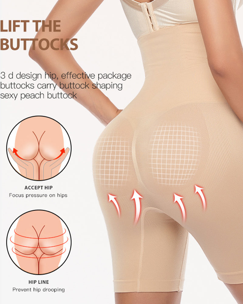 Waist-Binding Butt-Lifting Tight Shorts