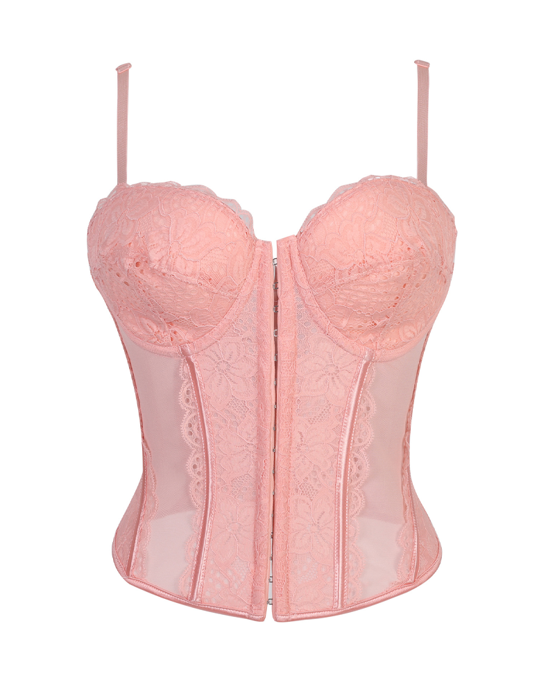 Retro Slimming Lace Bustier