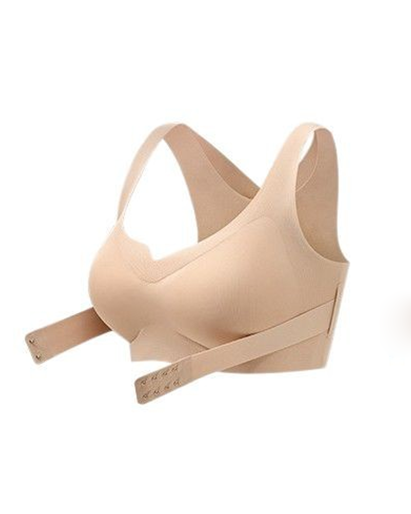 Crisscross Back Seamless Wirefree Bra