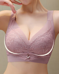 Breast-Reducing And Adjustable Sexy Lace Bra