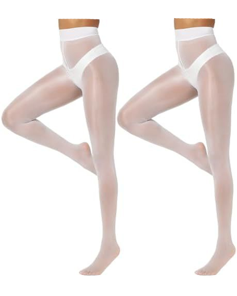 Shiny Oil Shiny High Waist Smooth Comfort Pantyhose