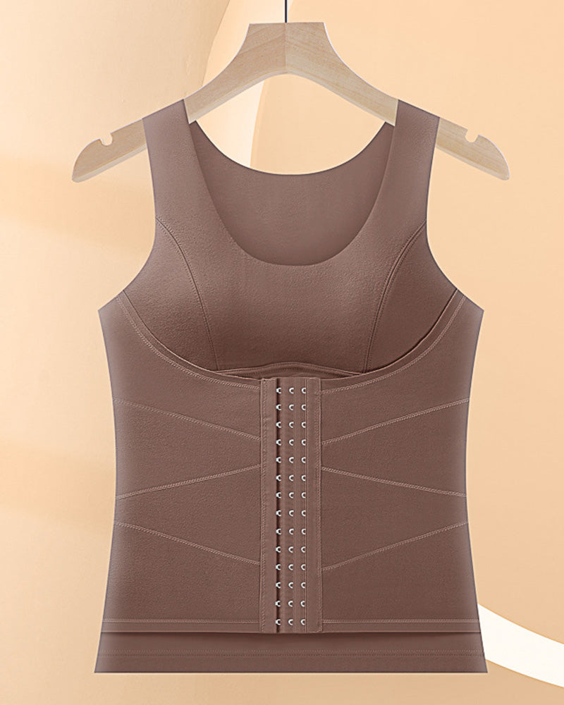 Women Sauna Vest Sweat Tank Top Waist Trainer Workout Slimming Shirt Sauna Tights Heat Trapping Suit Gym Sauna Jacket