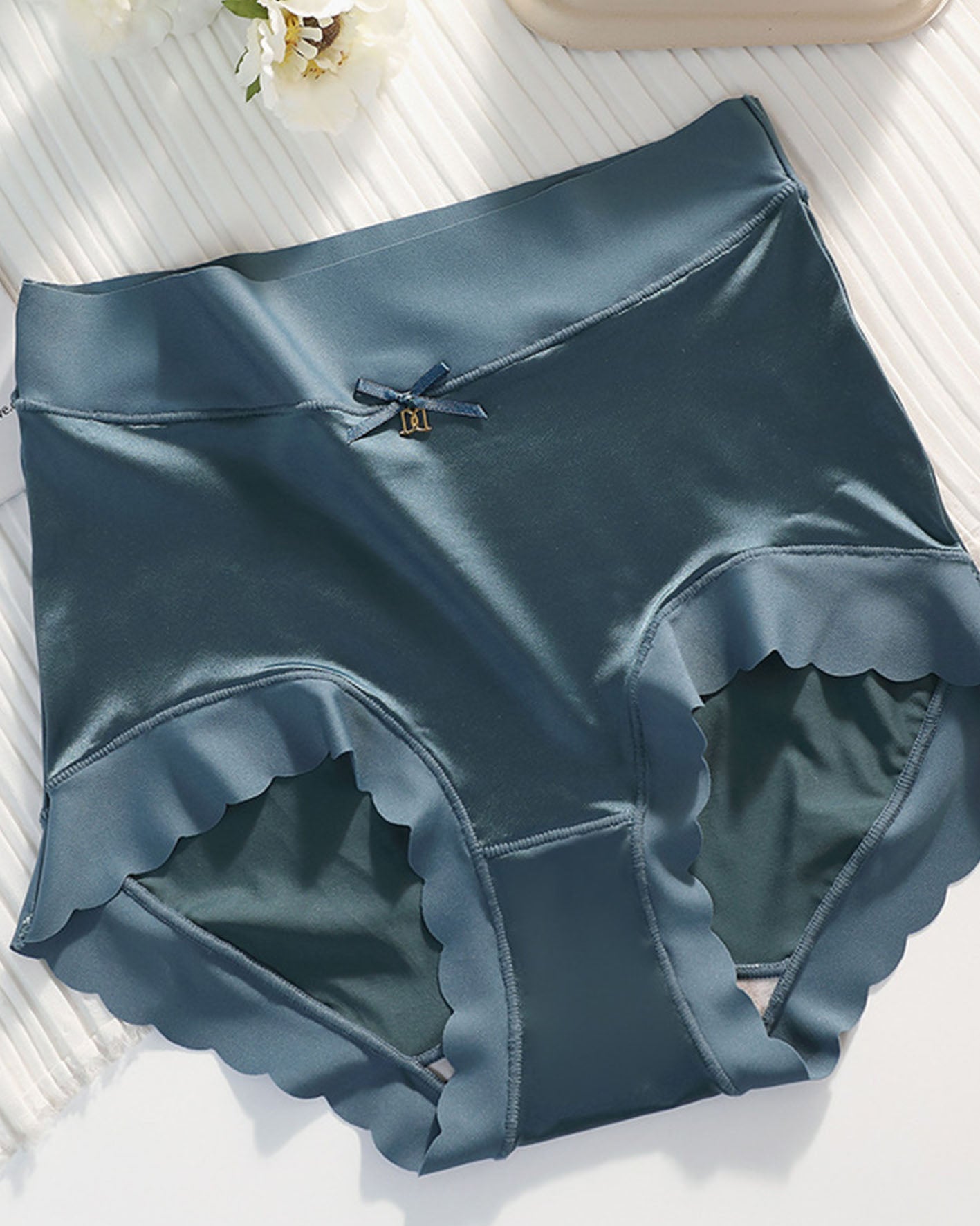 Silkworm Silk High-Waisted Hip Lift Sexy Panties Ref2111