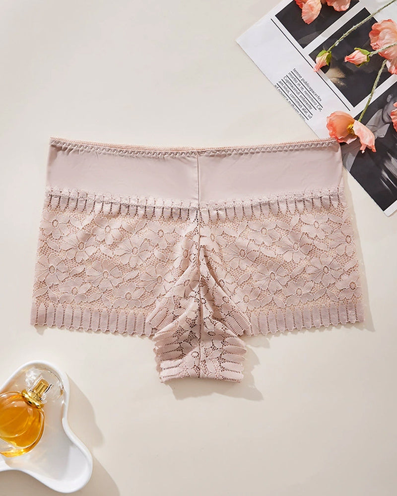 Plus Size Sexy High Waist Stretch Briefs