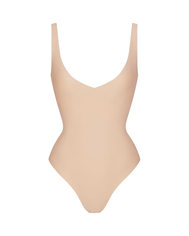 Seamless Adjustable Straps Tummy Control Shaping Bodysuit