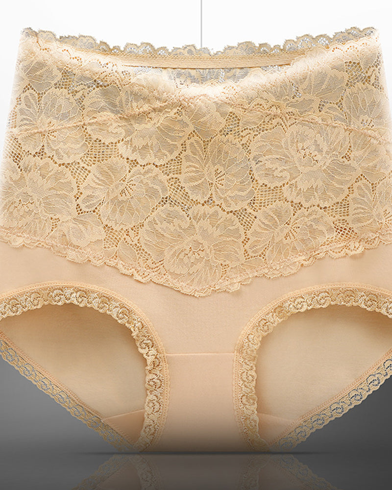High Waist Tummy Control Sexy Lace Panties