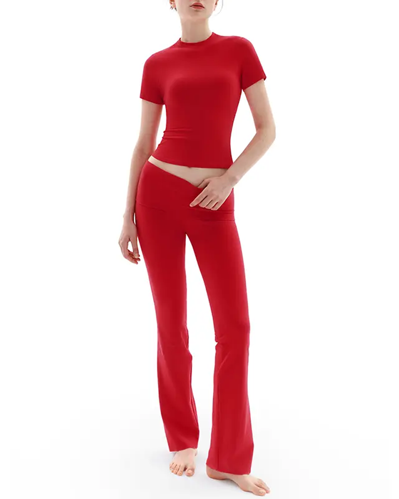 Women's Slim Fit Sports Casual Yoga Set