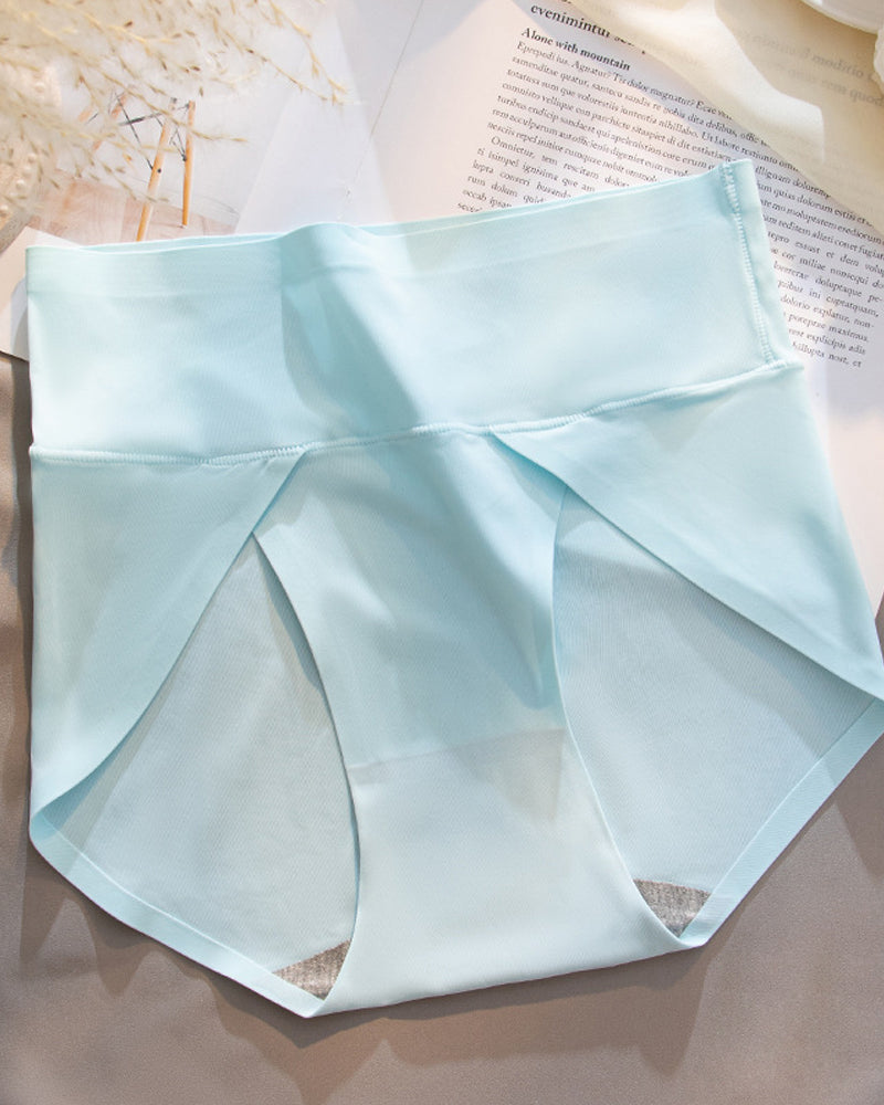 High-Slit, No-Thigh, High-Waist, Tummy-Lifting, Butt-Lifting Briefs