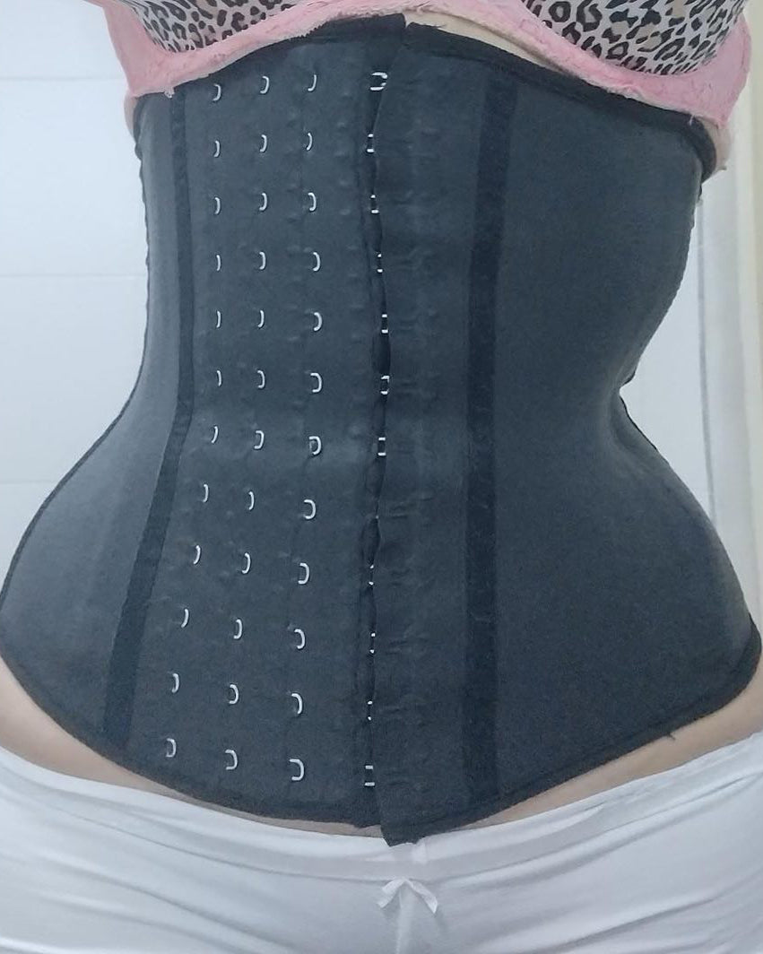 Waist Trainer for Women Latex Underbust Waist Cincher Corset Sport Girdle Hourglass Body Shaper