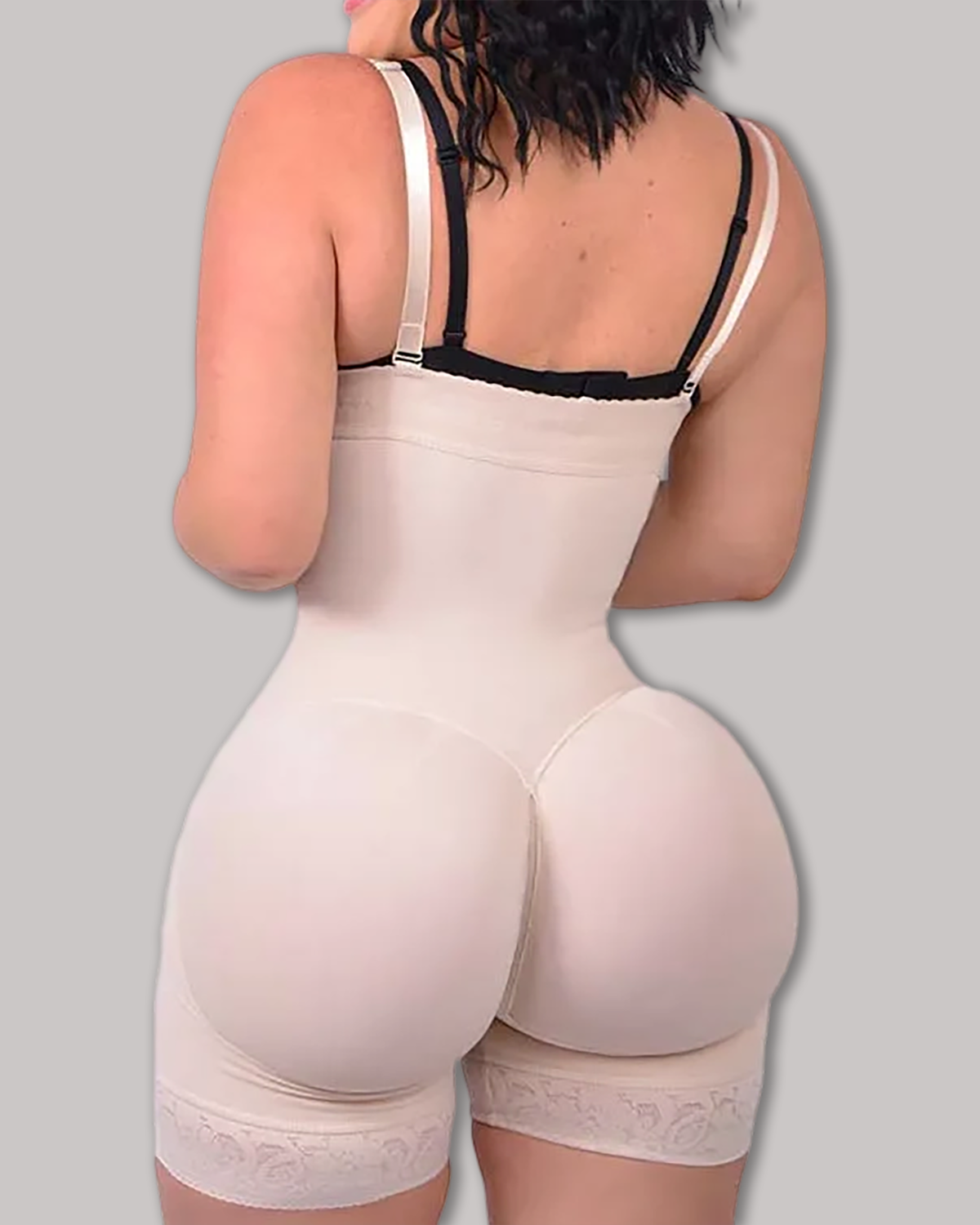 Shapewear for Women Tummy Control Body Shaper Butt Lifter Thigh Slimmer Faja Plus Size with Zipper Crotch