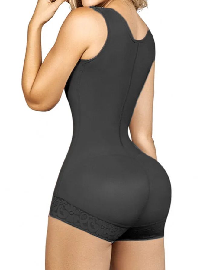 Shapewear for Women Hook and Eye Closure Breast Support Tummy Control Triangle Bodysuit Bodyshaper