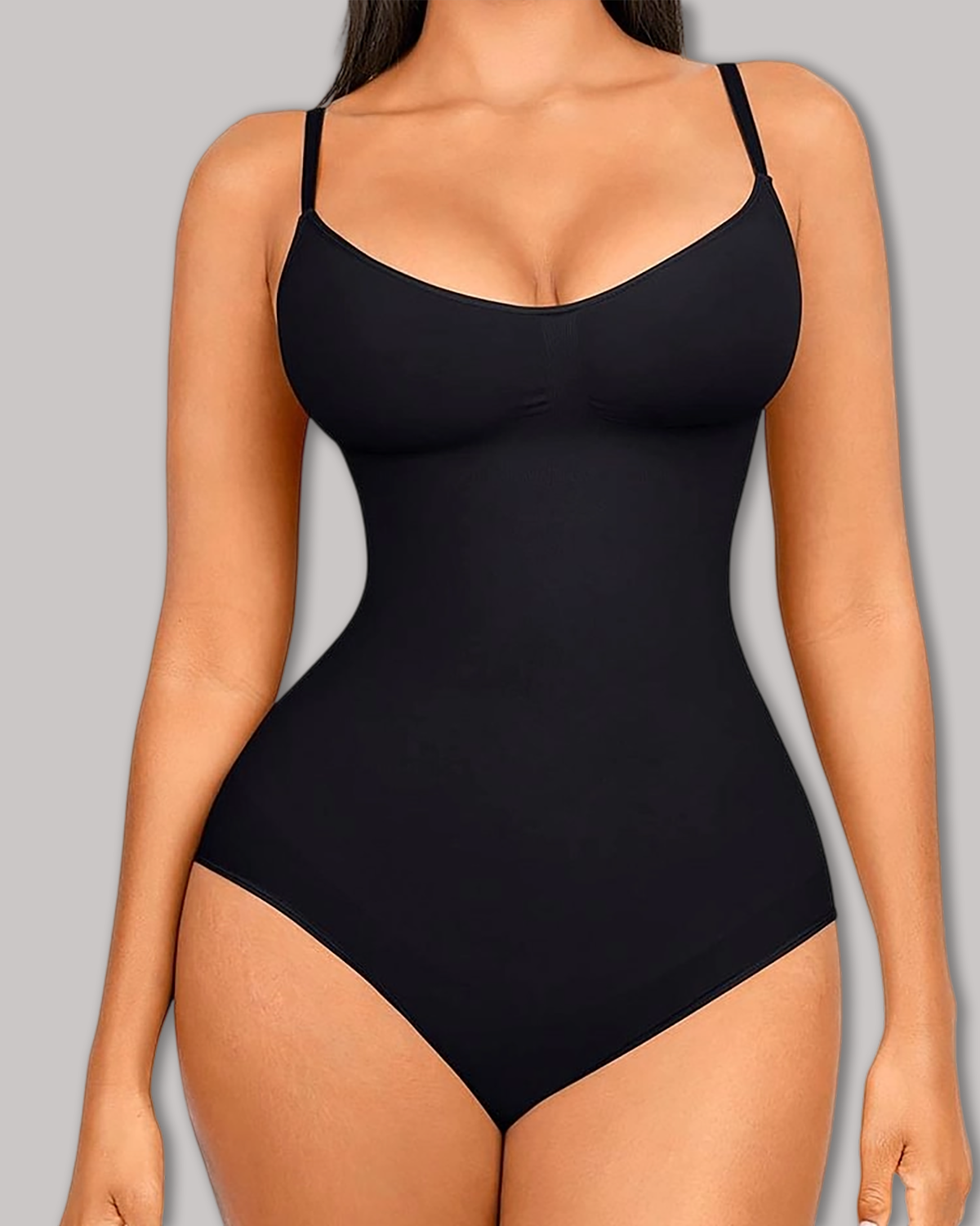 Bridal Seamless Shapewear Bodysuit | No-Roll Tummy Control | Curvy-Faja