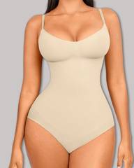 Bridal Seamless Shapewear Bodysuit | No-Roll Tummy Control | Curvy-Faja