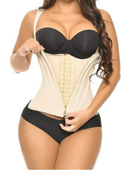 Ultra Waist Girdle With 13 Wheels With Brooches And Closure, Creates Hourglass Silhouette
