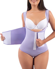 Tummy Control Shapewear Bodysuit with Belt