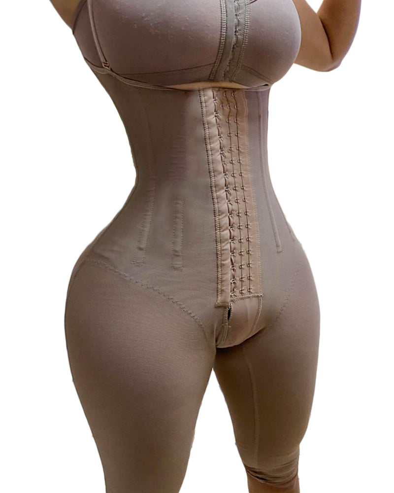 Bodyshaper For Women Full Body Support  Compression Open Bust Charming Curves