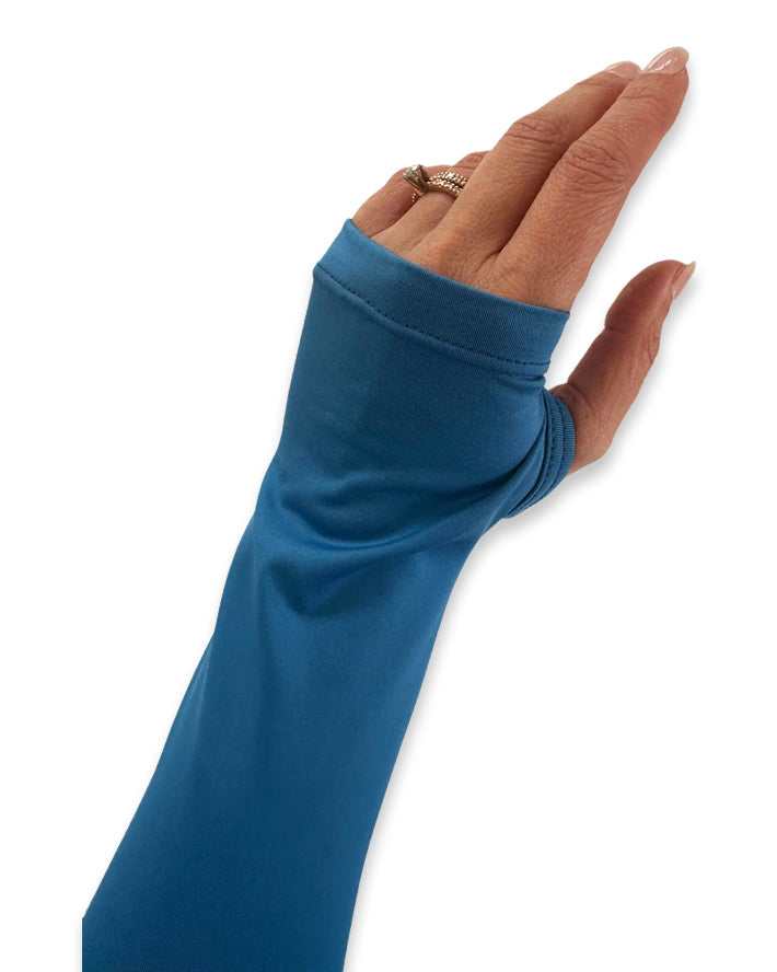 Blue Swim Girdle Long sleeve