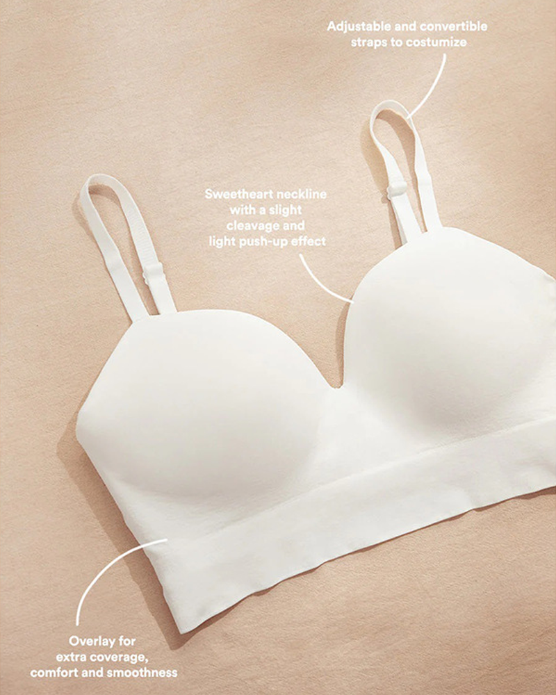 Comfortable Seamless Supportive Wire-Free Shaping Bra