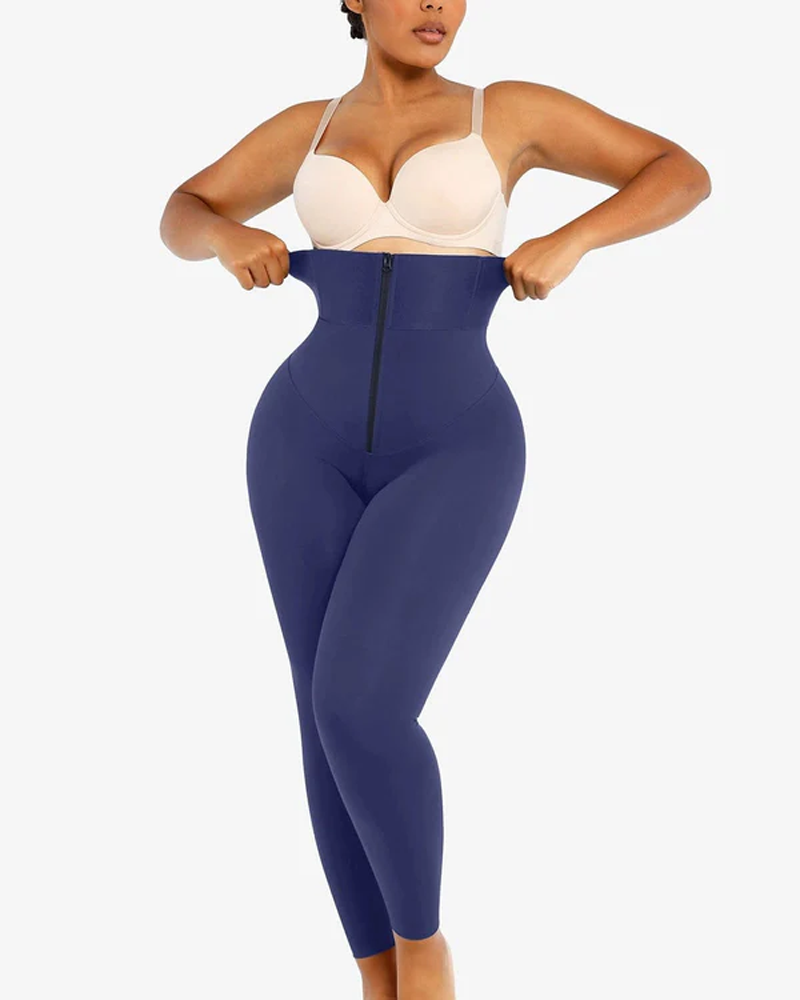 Waistband Shaping Leggings For Tummy Control And Butt Lift