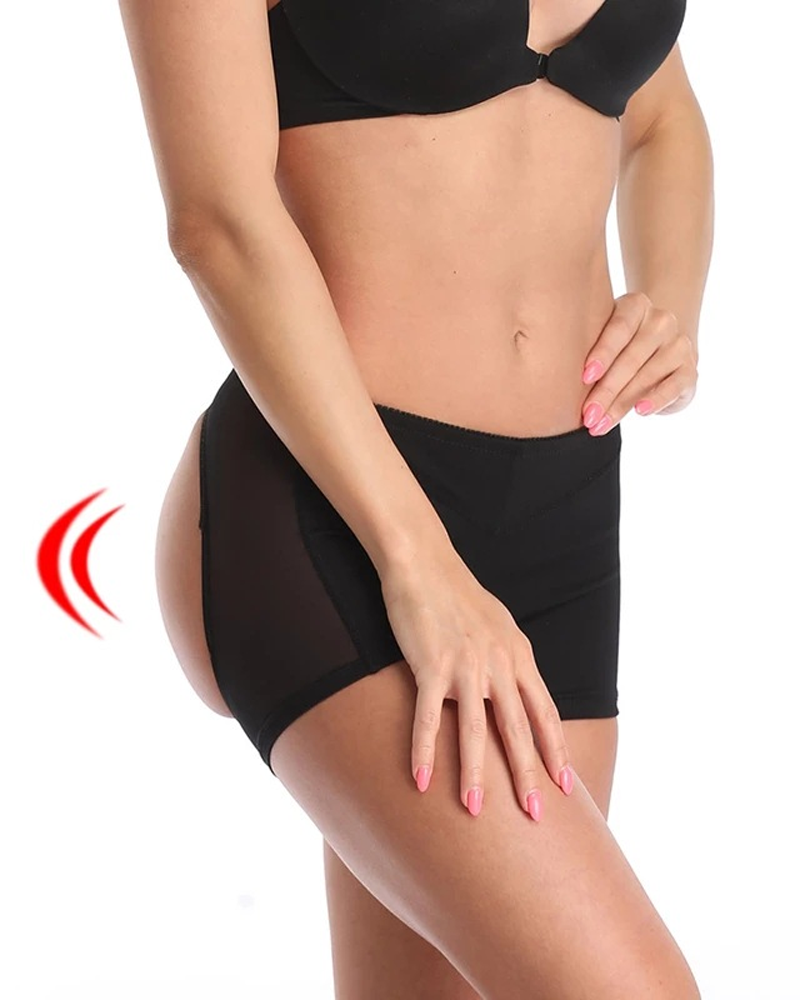 Butt-Revealing Tummy-Flattening Body-Shaping And Butt-Lifting Shorts