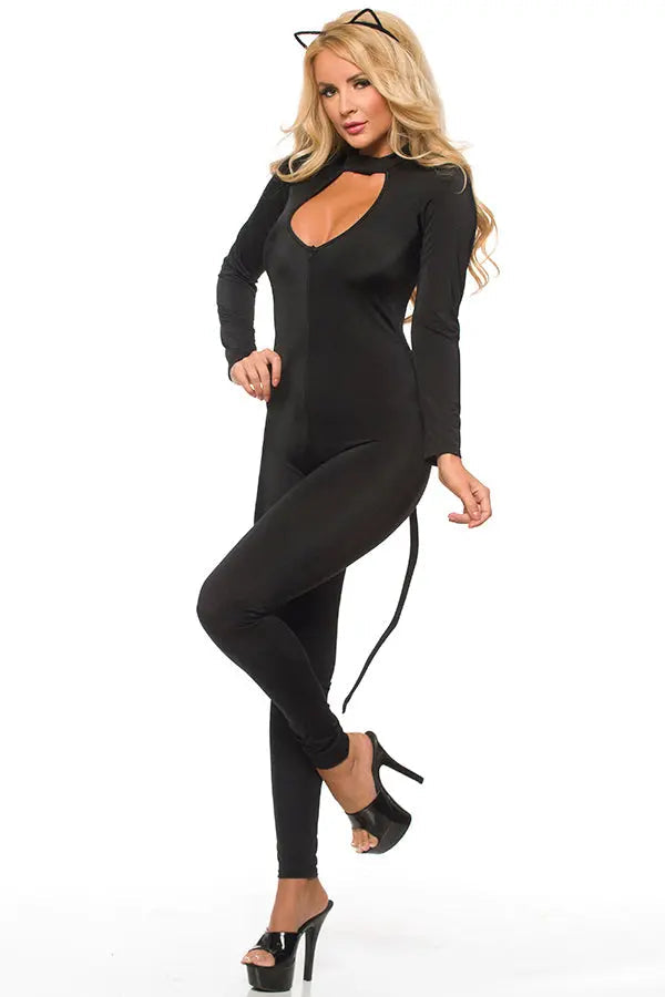 Black Wild Kitty Costume
