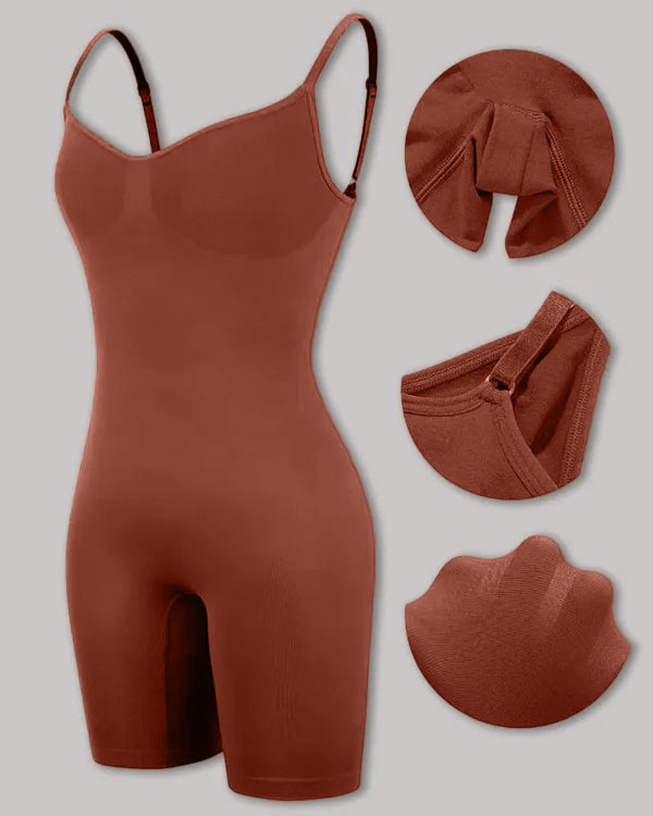 Curvy-faja Full Body Shapewear for Women Tummy Control Seamless Bodysuit