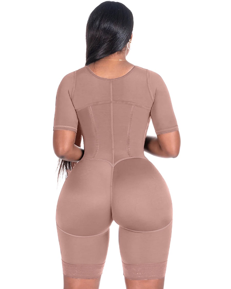 Shapewear for Women Tummy Control Fajas Waist Trainer Bodysuits Butt Lifter Upper Arm Compression Shaper