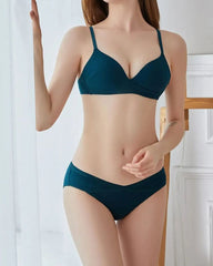 U-shapsummer New No Steel Ring Thin Suit Modal Cotton Underwear