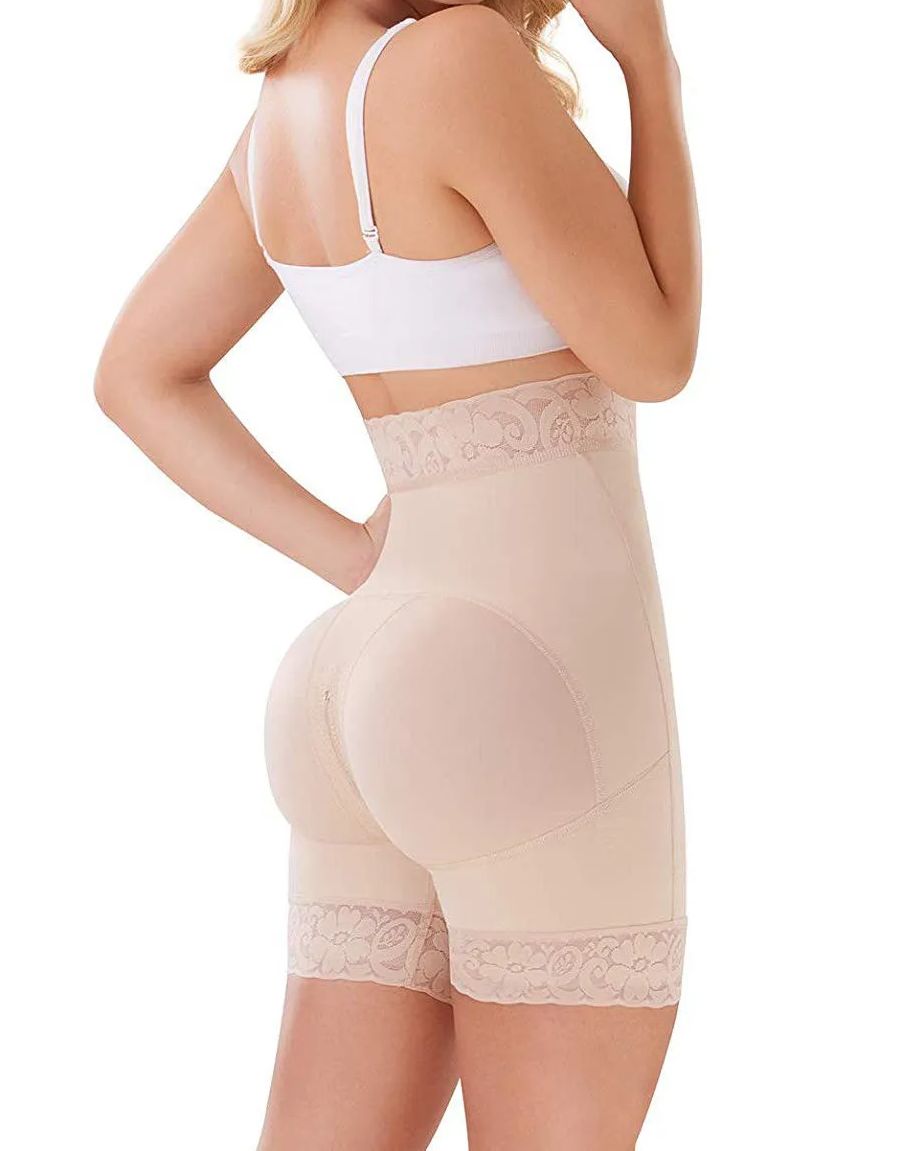 Butt Lifter High-Compression Girdle With Perineal Zipper